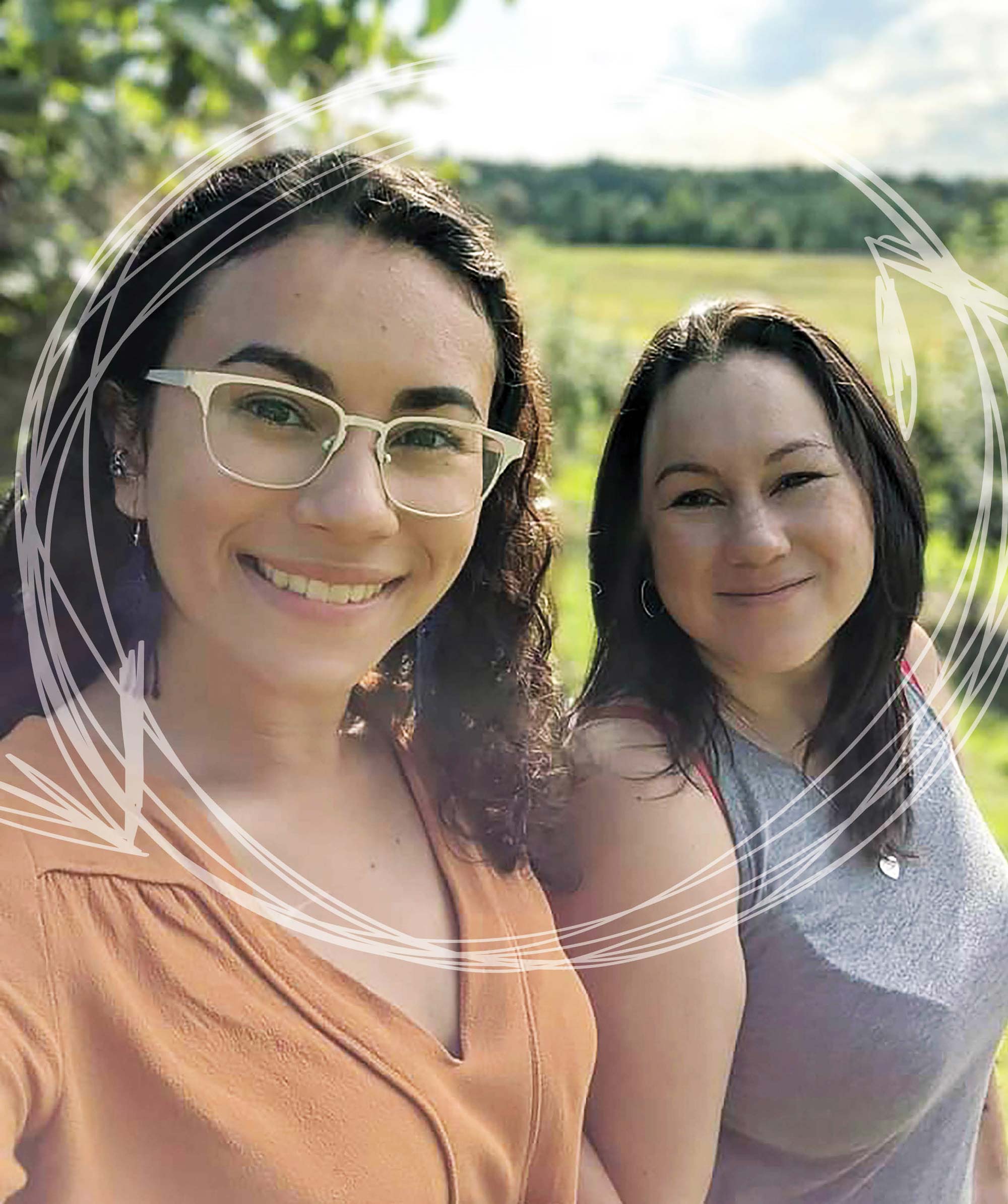 Maylene Rodriguez Scott and her mother Jennifer Scott ’10, ’12