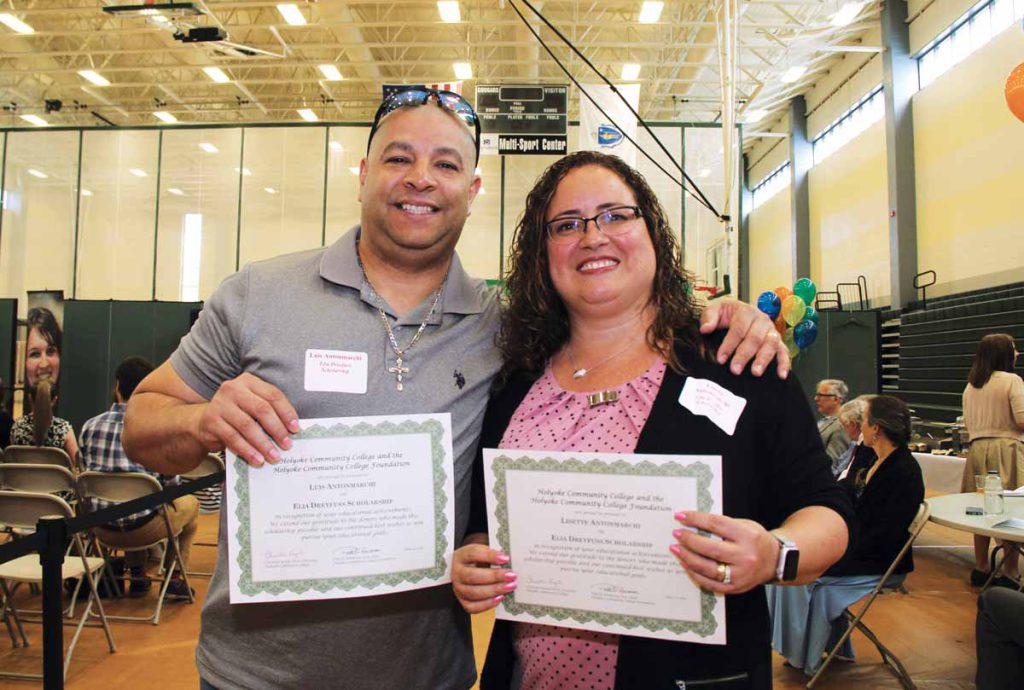 Luis and Lisette Antonmarchi, in May 2018, at the beginning of their HCC journey