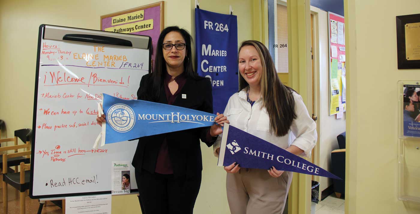 Irma Medina ’97 (left) with Julissa Colón ’13