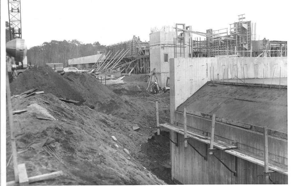 HCC campus construction, circa 1971