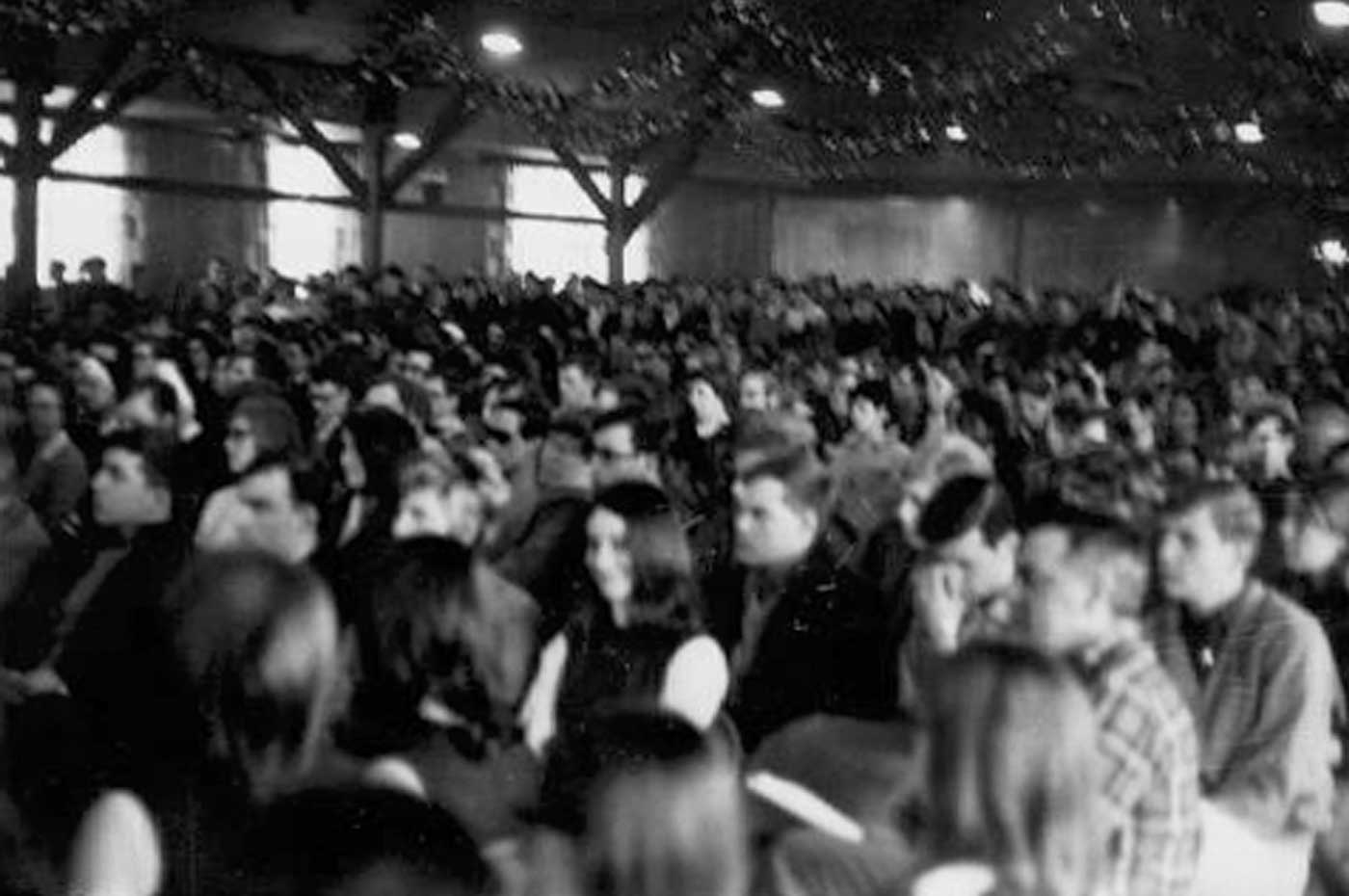 Assembly at Mountain Park, Jan. 8, 1968