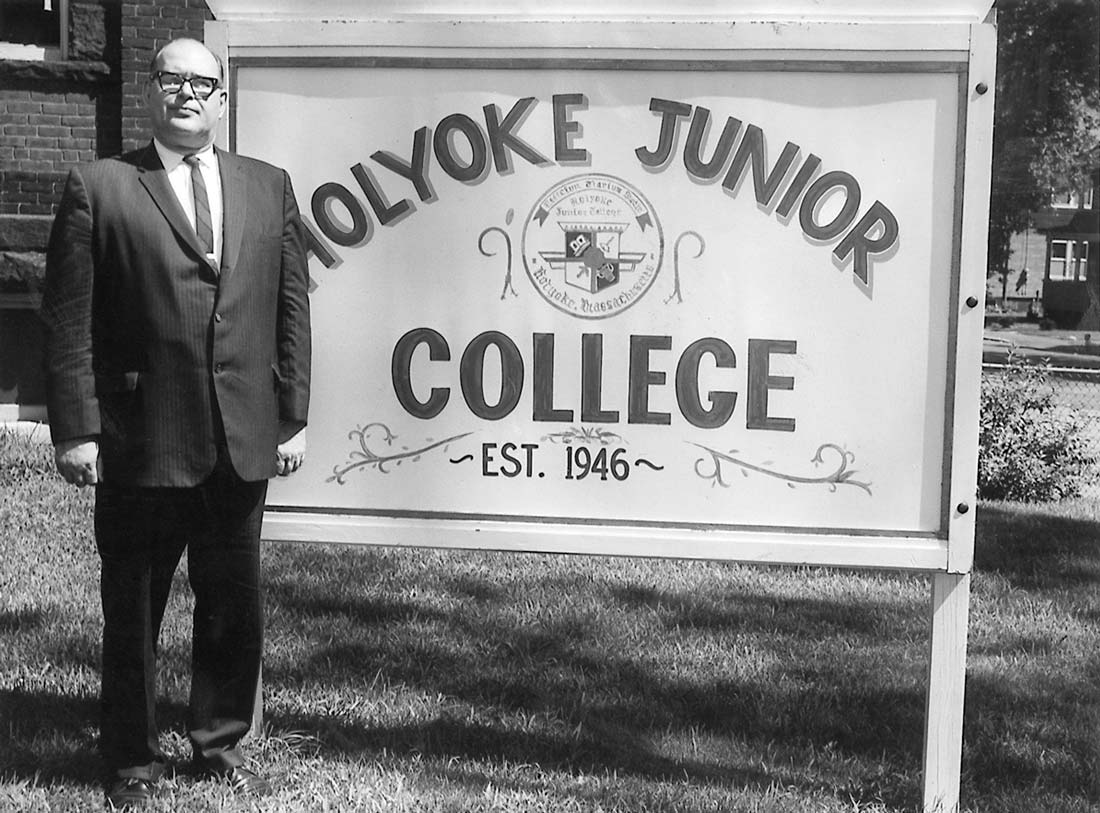 George Frost, director and first president of Holyoke Junior College