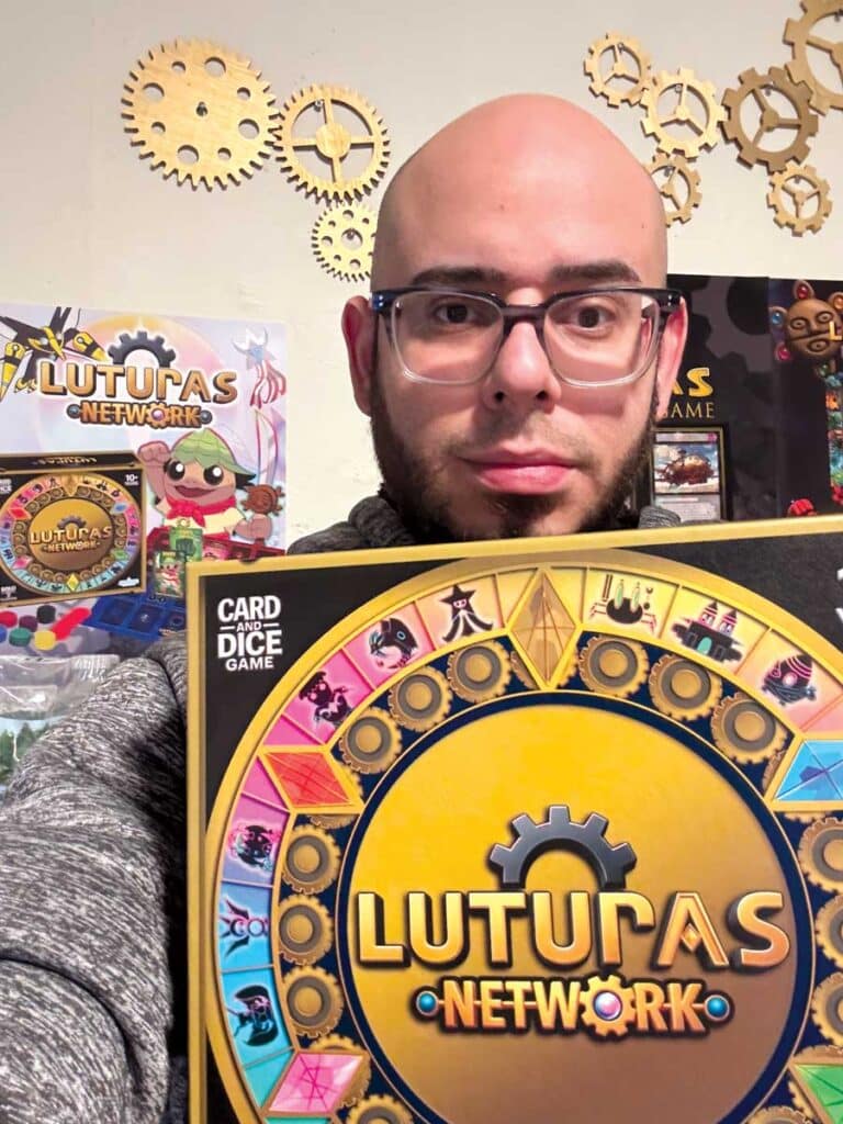 Luis Rodriguez ’19 is the creator of Luturas, a Latin-Caribbean influenced tabletop card and dice game.