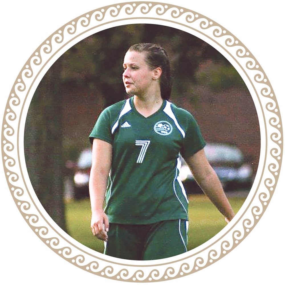 Amanda Cummings ’14, during her playing days at HCC